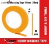MIRAGE 100140 MASKING TAPE 18mm (18m) (taśma maskująca) 